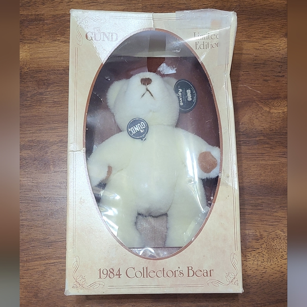 Gund bear Vintage 1984 limited edition bear
